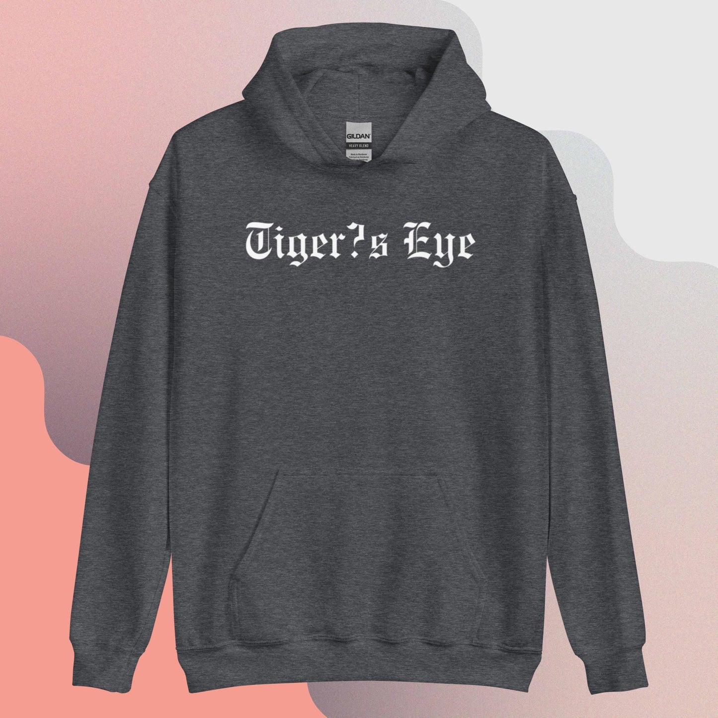 Unisex Hoodie w/design on back + text on front